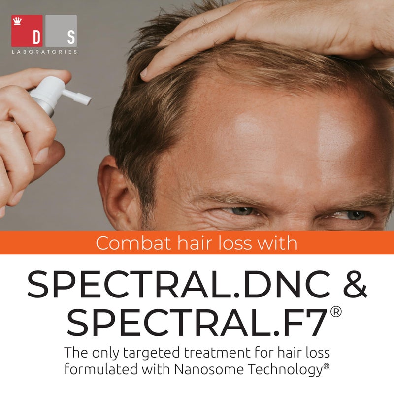 DS Laboratories Spectral.DNC-N & Spectral.F7 Hair Regrowth Serum - Thickening Treatment for Thinning Hair, Hair Growth for Men & Women - Image 4