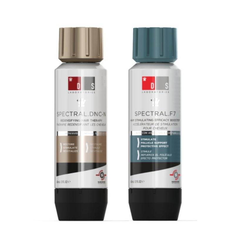 DS Laboratories Spectral.DNC-N & Spectral.F7 Hair Regrowth Serum - Thickening Treatment for Thinning Hair, Hair Growth for Men & Women - Image 1