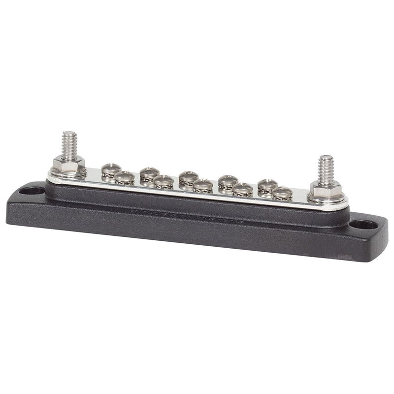 Blue Sea Systems 2301 150 Amp Common BusBar with 10 screws - Image 1