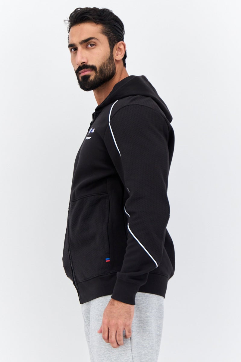 PUMA Puma x BMW Motorsport Men Sportswear Fit Outdoor Hoodie, Black - Image 2