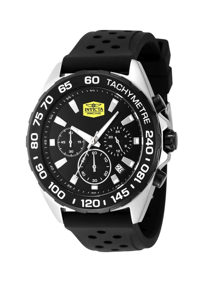 Invicta Coalition Forces Men 43mm Stainless Steel Black + Steel Red dial VD53 Quartz - Image 1