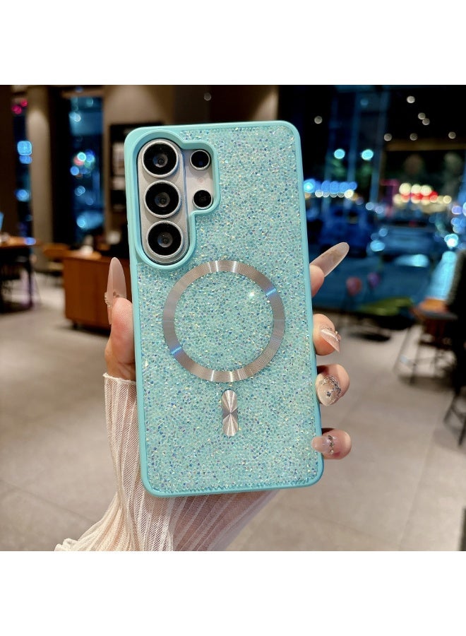 Bling Glitter Magnetic Phone Case for Samsung Galaxy S26 Ultra, Shockproof Full Coverage