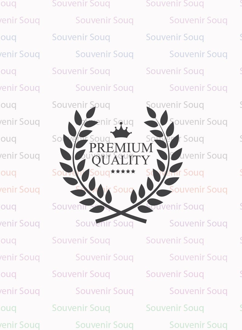 Souvenir Souq Dubai Iconic Foil Fridge Magnets 6pcs Set crafted with vibrant metallic foil, featuring Museum of the Future—ideal Dubai souvenir or gift. - Image 4