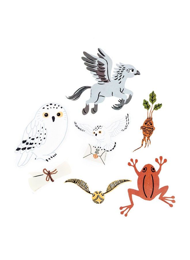 Conquest Journals Harry Potter Whimsical Magical World Sticker Pack Set Of 50 Unique Images Officially Licensed Waterproof Uv And Scratch Resistant Great For All Your Gadgets - Image 4