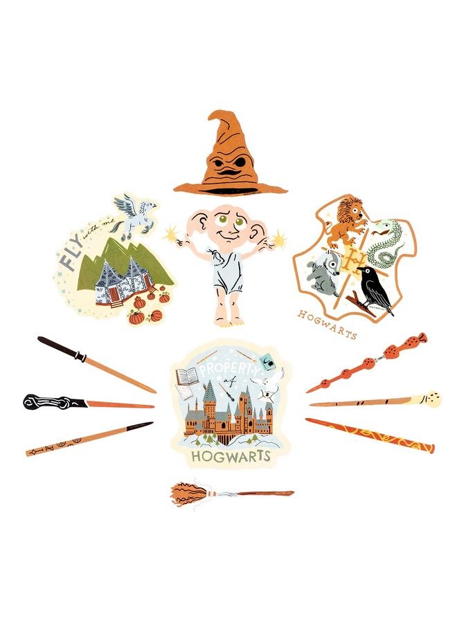 Conquest Journals Harry Potter Whimsical Magical World Sticker Pack Set Of 50 Unique Images Officially Licensed Waterproof Uv And Scratch Resistant Great For All Your Gadgets - Image 5