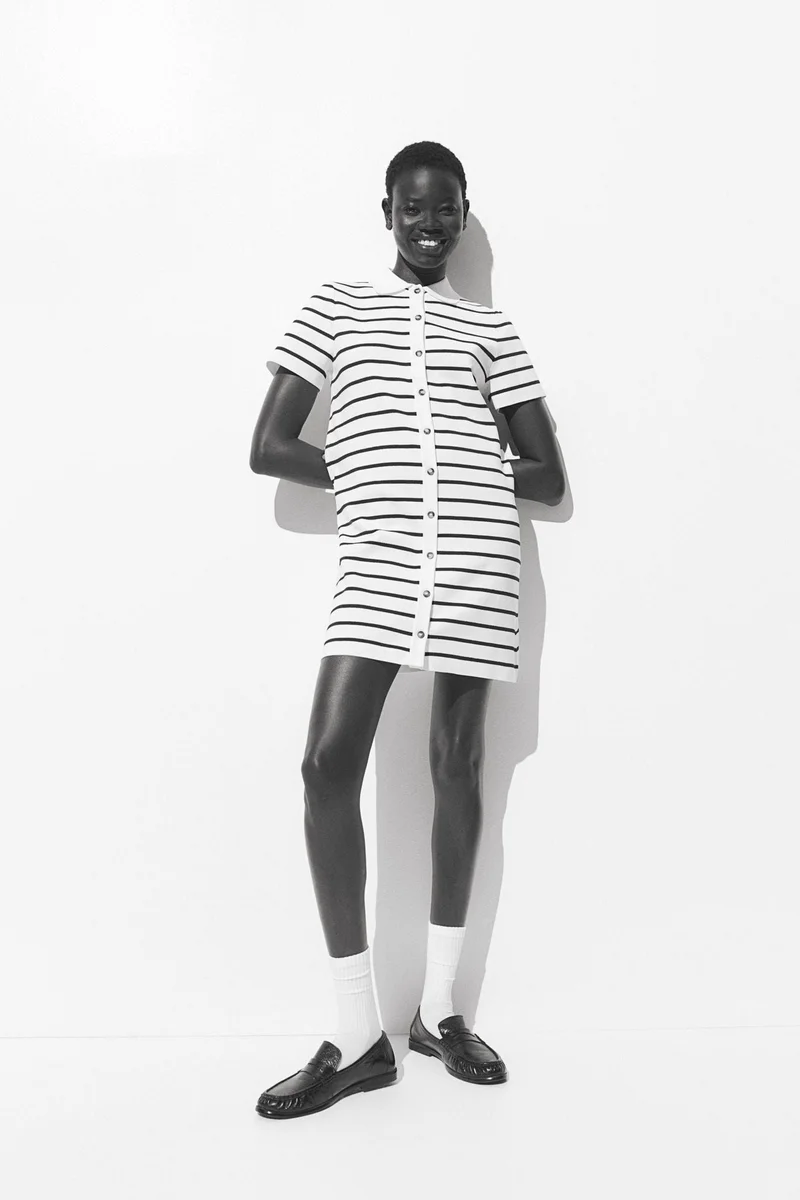 اتش اند ام فستان محبوك