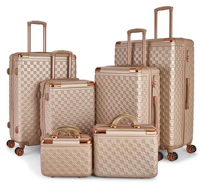 LIMRA a travel bag set consisting of 6 luggage bags gold color, size 32"/28"/24"/20"/15"/12 inches