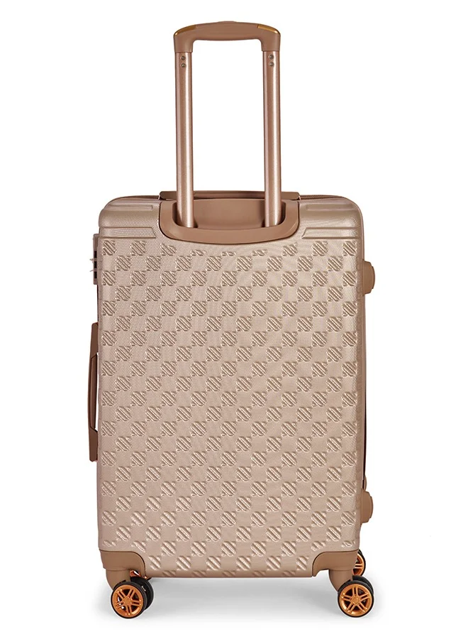 ليمرا طقم شنط سفر مكون من 6 حقائب أمتعة لون ذهبي بمقاس 32"/28"/24"/20"/15"/12 انش
