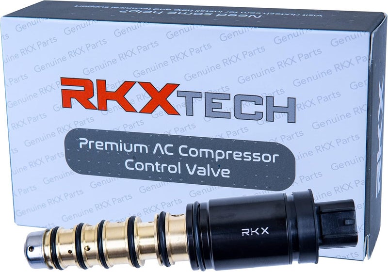 RKX AC Compressor Control Solenoid Valve compatible with select Toyota, Lexus, Dodge Denso 7SEH17C, 6SEU16C, 6SEU14C, 7SBH17C, 6SBU16C AC COMPRESSORS - Image 1