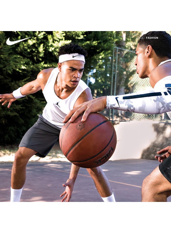 Nike Nike Sports Sweat-absorbing Headband, Running Sweat-guiding Band, Fitness Hair Tie, Headband, Prevents Sweat, Gray, Nnn07051os  - Image 4