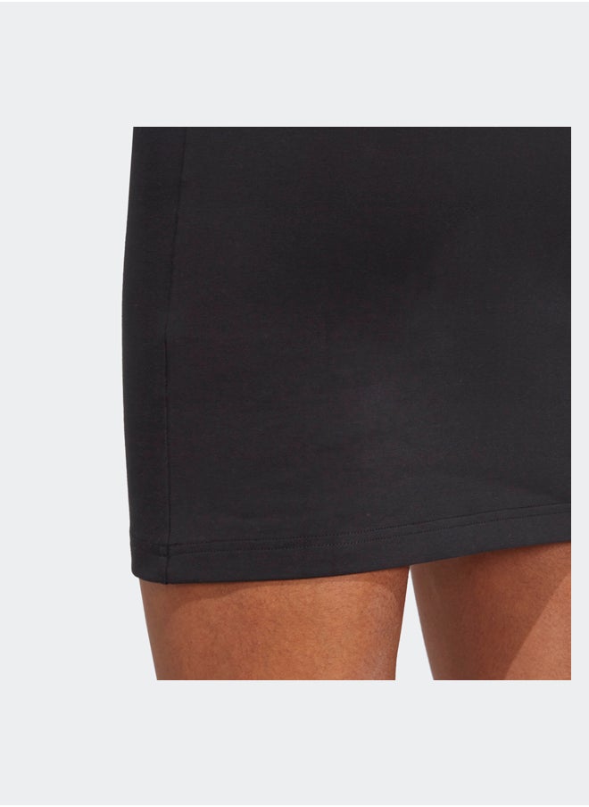 Adidas - Essentials 3-Stripes Single Jersey Fitted Tee Dress - Image 1