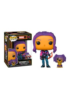 Funko Buddy Hawkeye - Kate Bishop w/Lucky (Blacklight)(Exc), Collectible Action Vinyl Figure - 62745  - Image 3