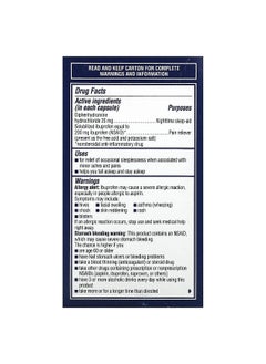 Advil Advil, PM, Liqui-Gels, 80 Capsules  - Image 4