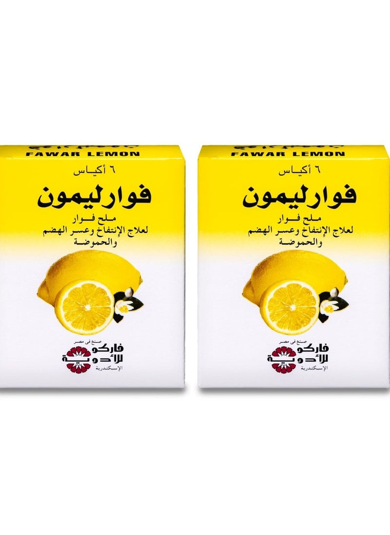 فاركو عبوتين  فوار الليمون 6 قطع  - Image 1