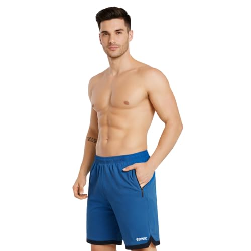 GYMIFIC Mens Sports Training Dry Fit Solid Boxer Shorts | Premium Lightweight Stretchable Activewear Gym Shorts for Running, Workout, Training & Daily Fitness Sessions - Image 2