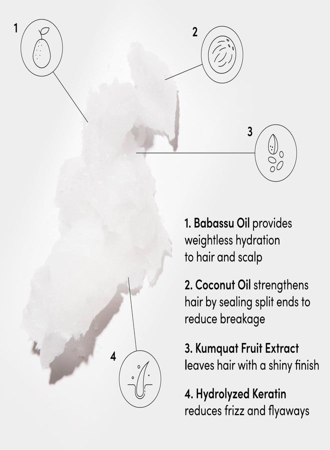 OUAI Medium Shampoo and Conditioner Set - Sulfate Free Shampoo and Conditioner for Medium Hair - Made with Keratin, Shea Butter & Avocado Oil - Free of Parabens & Phthalates (10 Fl Oz) - Image 5