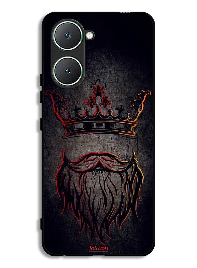 Tolwak Vivo Y03 4G Protective Case Cover King Artwork - Image 1
