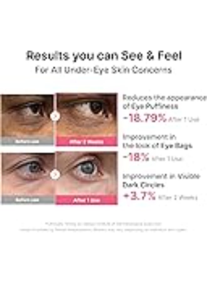 Medicube PDRN Caffeine Collagen Eye Patch | Gel Eye Patches for the appearance of Dark Circles, Undereye Bags | Firming, Age-Defying Care with Retinol, Collagen | Korean Skincare | 30 Pairs - Image 5
