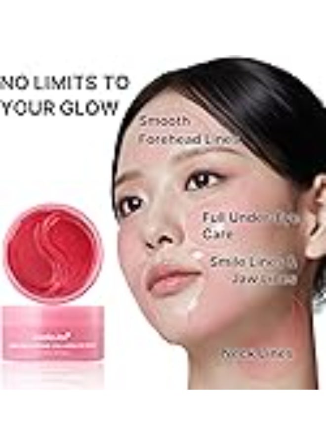 Medicube PDRN Caffeine Collagen Eye Patch | Gel Eye Patches for the appearance of Dark Circles, Undereye Bags | Firming, Age-Defying Care with Retinol, Collagen | Korean Skincare | 30 Pairs - Image 2