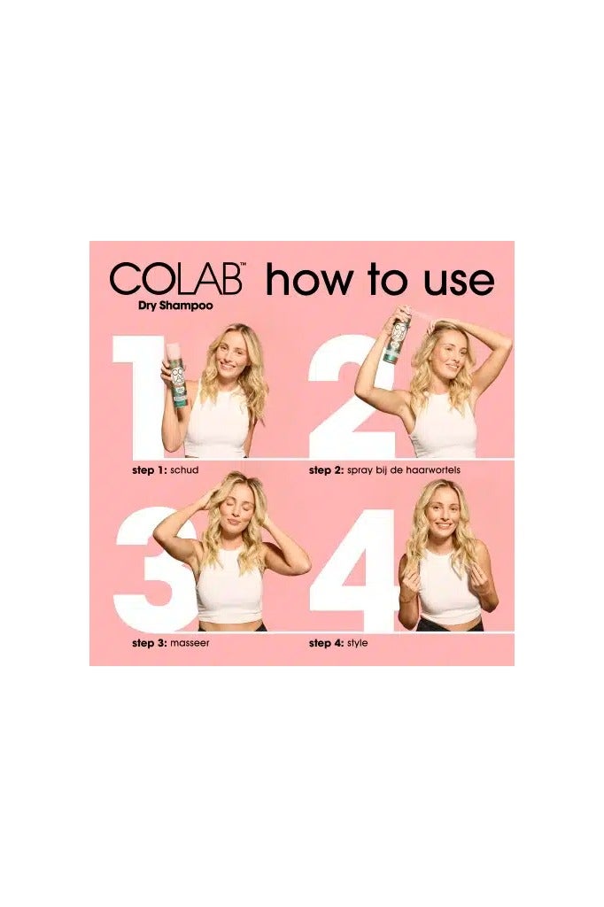 كولاب شامبو جاف لجميع أنواع الشعر برائحة الشاطئ 200مل - Image 4