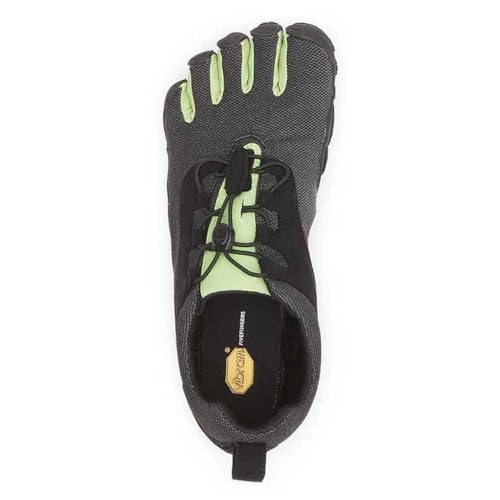 vibram أحذية فيبرام للرجال فايففينجرز V-ران ريترو، أسود/أخضر/أسود، 40 EU / 8-8.5 US - Image 4