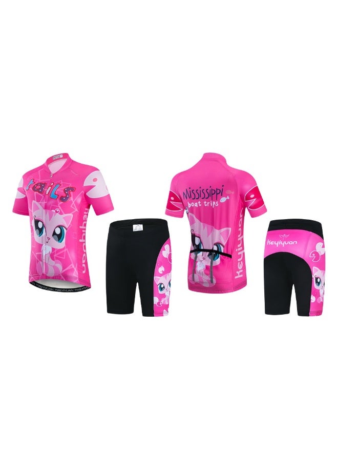 KUYING GR New Summer Outdoor Sunscreen Moisture Absorption Quick Drying Bicycle Women's Cycling Clothing Set  - Image 1