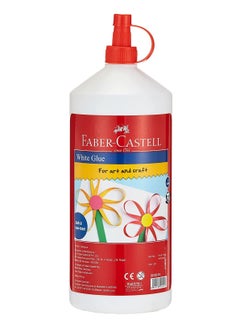 FABER-CASTELL 1000ml White Glue Washable  - Image 1