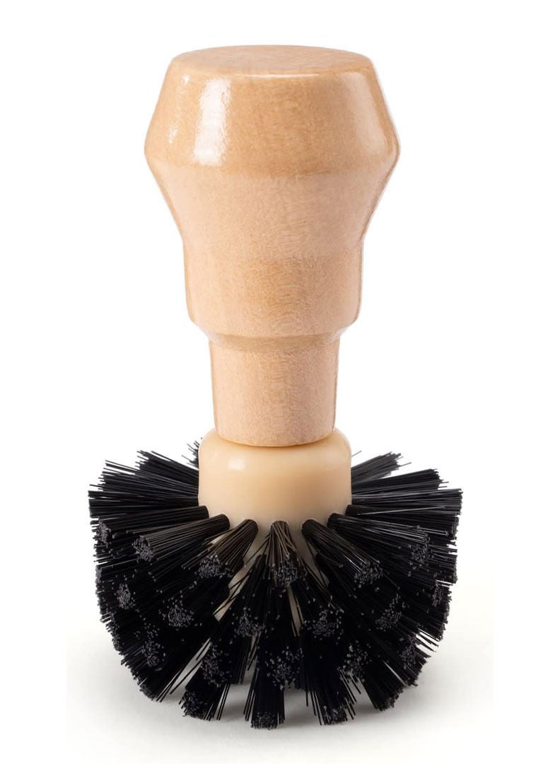 Professional Espresso Tamper Cleaning Brush with Wooden Handle for 51mm 54mm Coffee Powder Bowl Coffee Machine Accessories Compatible Replacement Part For Delonghi and Breville Sage Machines