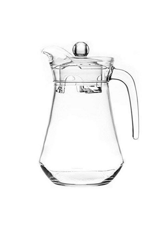 Dakshayanii Dakshayanii Glassware Imported Crystal Glass Carafes & Pitchers Jug (1300 ml) 6 Glass (220 ml) Jug Glass Set, (Pack of 7 Pcs Box)  - Image 5