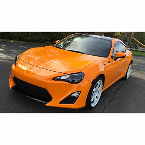 3M 2080 G54 Gloss Bright Orange 5ft x 1ft (5 Sq/ft) Car Wrap Vinyl Film - Image 3