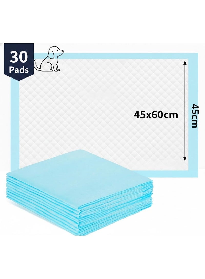 60 cm x 45 cm Disposable Changing Mats for pets, Soft Ultra Absorbent Waterproof Diaper Changing Mat Liners ,pet and Baby Changing Mat Cover Bed Pads,30pcs - Image 1