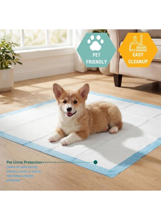 60 cm x 45 cm Disposable Changing Mats for pets, Soft Ultra Absorbent Waterproof Diaper Changing Mat Liners ,pet and Baby Changing Mat Cover Bed Pads,30pcs - Image 4