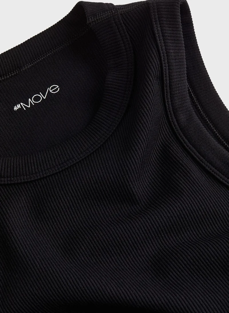 H&M Ribbed Detail Vest Top