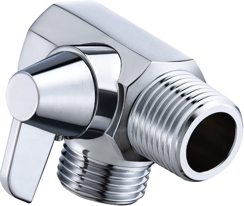 Tearel Shower Arm Diverter Valve for Hand Showerhead, Chrome - Image 5