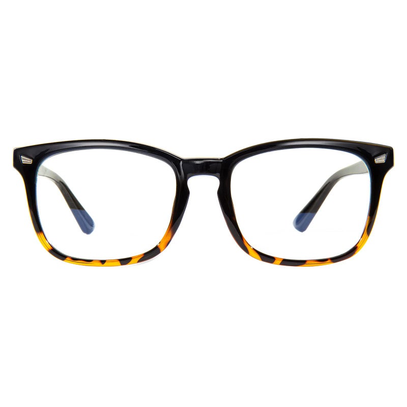 MAXJULI Blue Light Blocking Glasses,Computer Reading/Gaming/TV/Phones Glasses for Women Men(Black/Leopard) - Image 5
