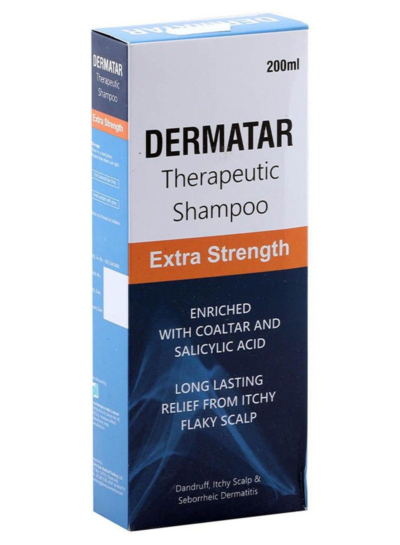 Dermatar Extra Strength Therapeutic Shampoo 200 Ml - Image 1