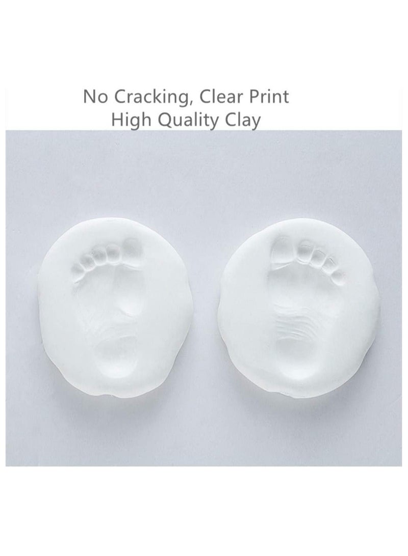 Handprint Footprint Ornament Keepsake Kit, Baby Nursery Memory Art Kit, Xmas Gifts, Precious Moment for Newborn, Boy/Girl, Personalized Prints - Image 2