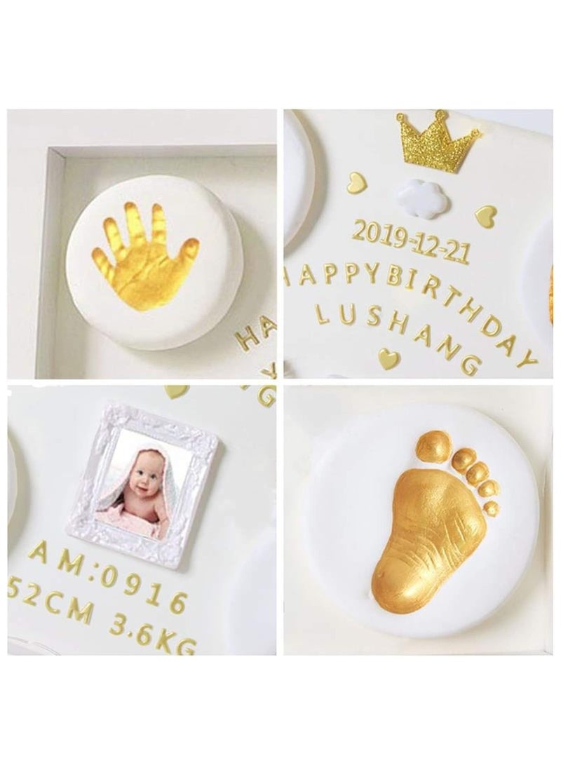 Handprint Footprint Ornament Keepsake Kit, Baby Nursery Memory Art Kit, Xmas Gifts, Precious Moment for Newborn, Boy/Girl, Personalized Prints - Image 4