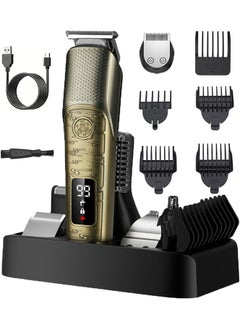 Beard Trimmer for Men Electric Razor Hair Trimmer Professional Hair Clippers for Beard Mens Grooming Kit for Nose Mustache Body Facial Gifts for Men Father Husband