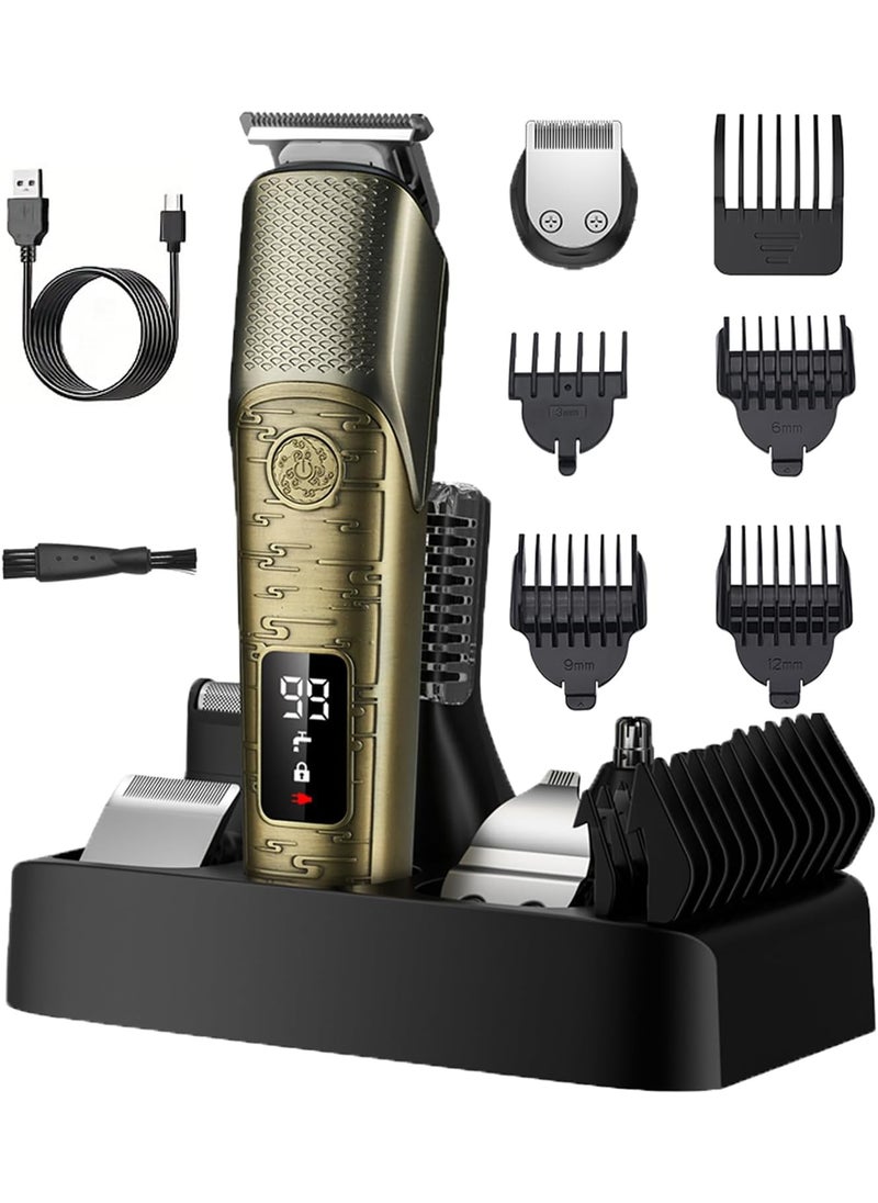 Roziapro - Beard Trimmer for Men Electric Razor Hair Trimmer Professional Hair Clippers for Beard Mens Grooming Kit for Nose Mustache Body Facial Gifts for Men Father Husband - Image 1