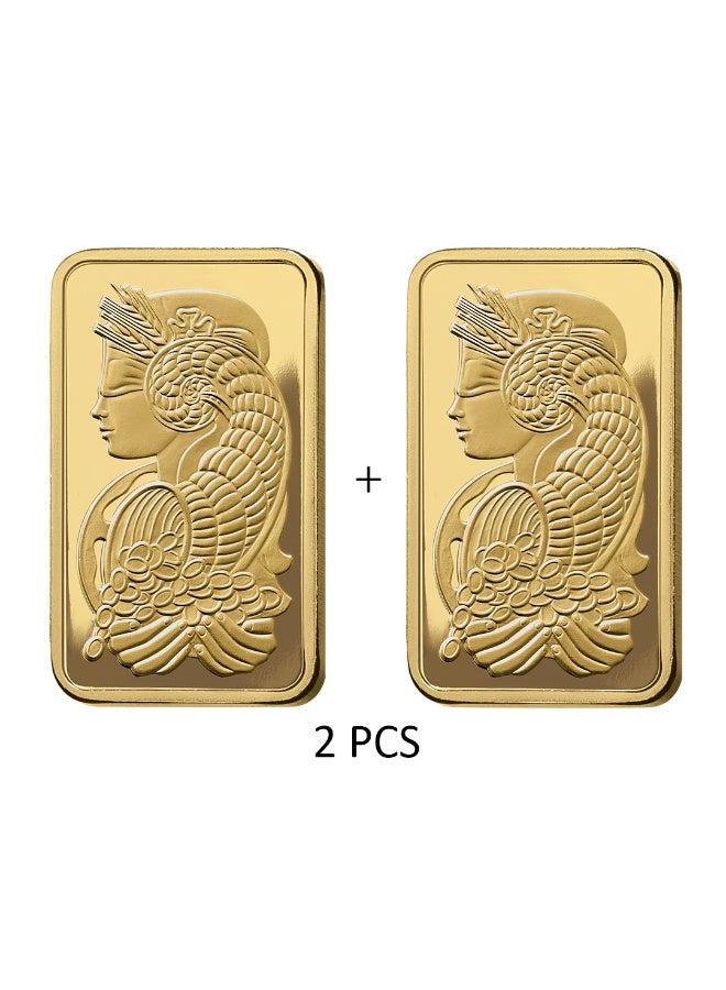 PAMP Suisse Fortuna Combo Pack  1g + 1g = 2g Combo Gold Bar 24KT