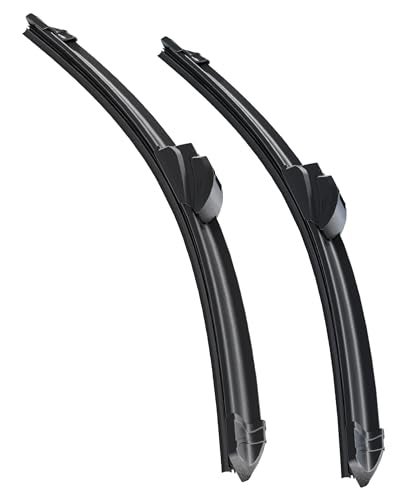 RACOONA OEM QUALITY Premium AllSeason Windshield Wiper BladesPack of 2 Durable Stable And Quiet Windshield Wiper BladesAutomotive Replacement Winshield Wipers For My Car 2222 - Image 1