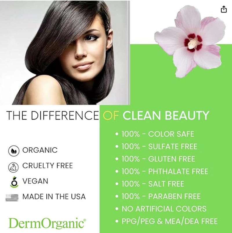 DermOrganic Original Argan Oil Leave-In Hair Treatment 4 oz (2 pack) - Image 5