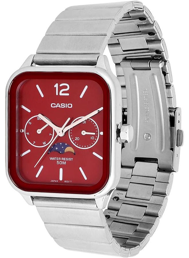 CASIO Stainless Steel Chronograph Watch MTP-M305D-4AVDF - Image 2
