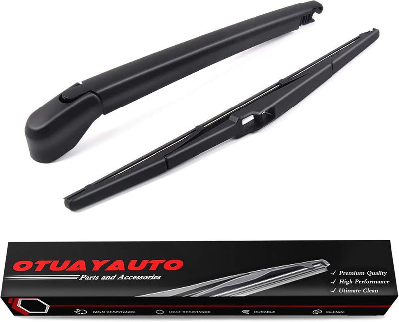 OTUAYAUTO Rear Wiper Arm Blade Set - Replacement for 2004-2010 Toyota Sienna, 2007-2020 Mazda CX9, 2007-2012 Mazda CX7 - Replacement OEM 85241AE010 - Image 1