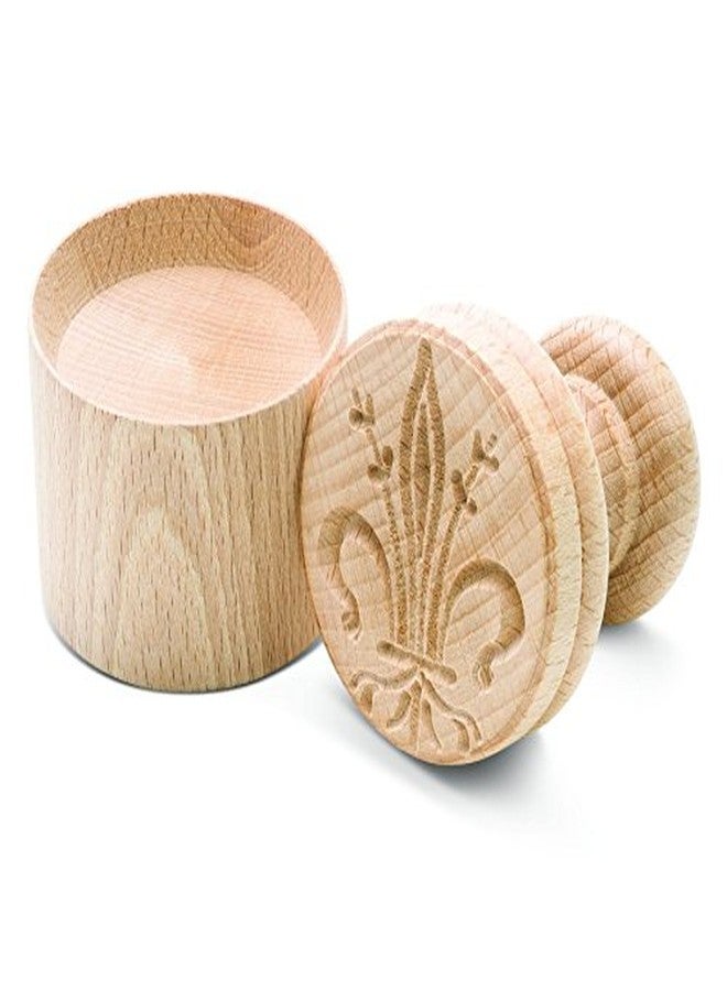 Calder Corzetti Mould Ear Shape, 5.3 Cm Diameter-5.5 Cm Height, Colour - Brown - Image 1
