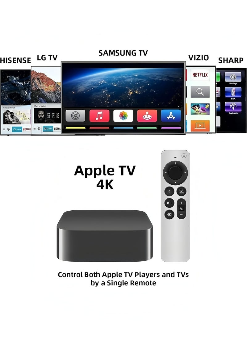 Flyview Universal Remote Control Replacement for Apple TV 4K, Apple TV Box (2nd 3rd 4th Gen), Apple TV HD A2843 A2737 A2169 A1842 A1625 A1427 A1469 A1378 A1218 - Image 5