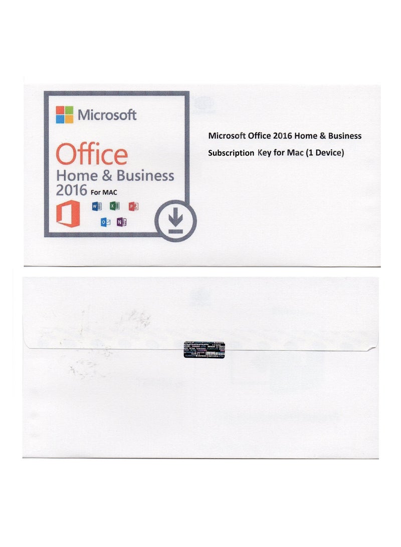 Microsoft Office 2016 Home and Business Lifetime Subscription for Mac - Image 2