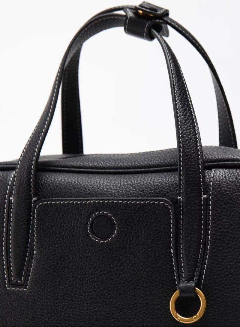 Songmont Yamashita Yousong Tracking Series Bowling Bag Women's Crossbody Handbag Boston Bag - Image 5