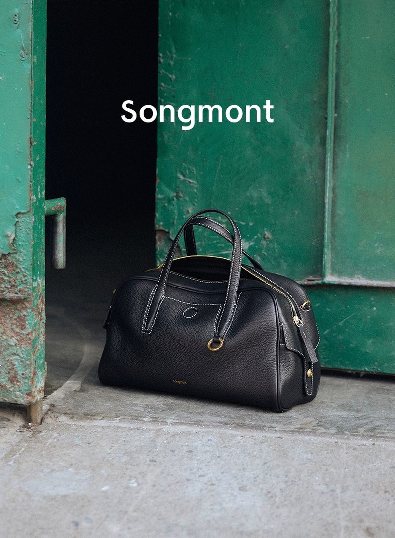 Songmont Yamashita Yousong Tracking Series Bowling Bag Women's Crossbody Handbag Boston Bag - Image 2